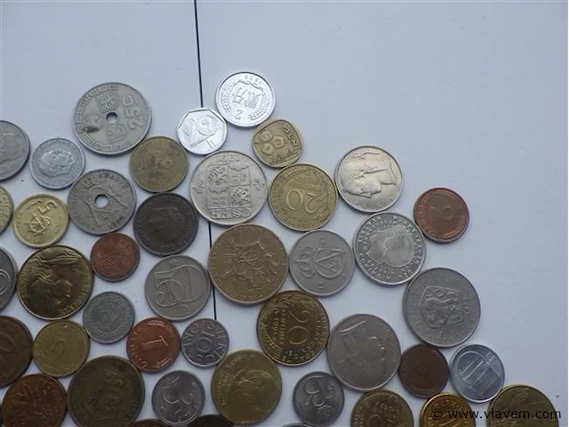 Lot diverse munten - afbeelding 8 van  8