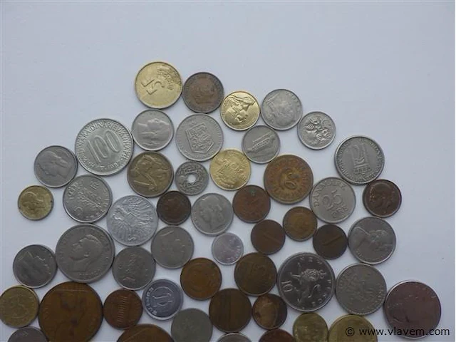 Lot diverse munten - afbeelding 2 van  5