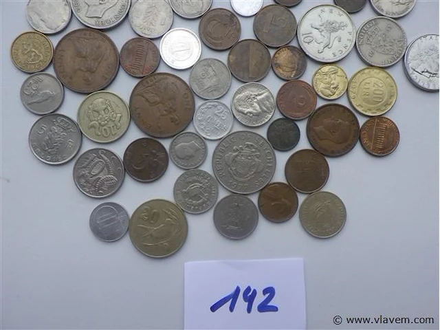 Lot diverse munten - afbeelding 4 van  5
