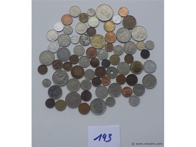 Lot diverse munten - afbeelding 1 van  6