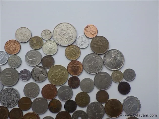 Lot diverse munten - afbeelding 6 van  6