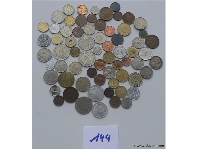 Lot diverse munten - afbeelding 1 van  7