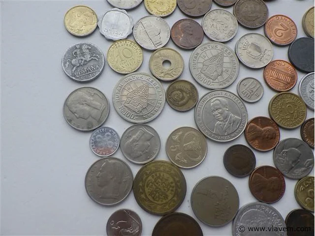 Lot diverse munten - afbeelding 4 van  7
