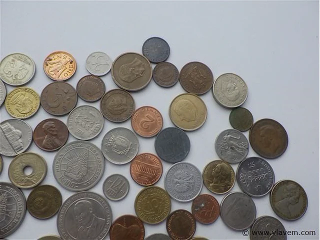 Lot diverse munten - afbeelding 7 van  7