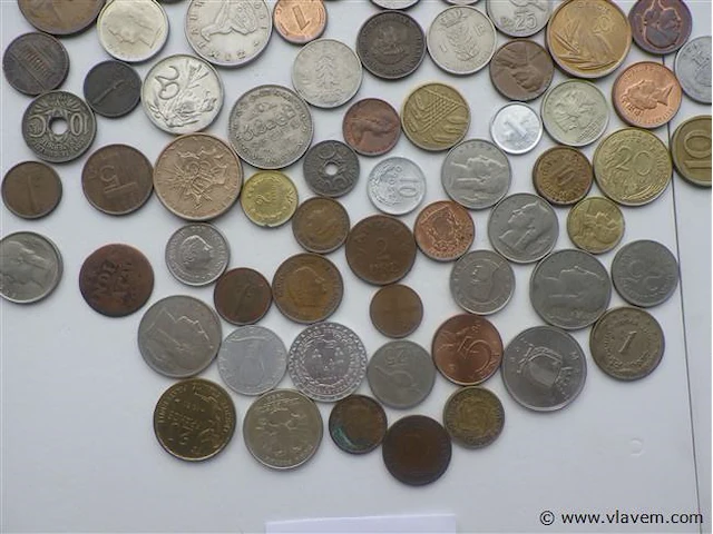 Lot diverse munten - afbeelding 2 van  8