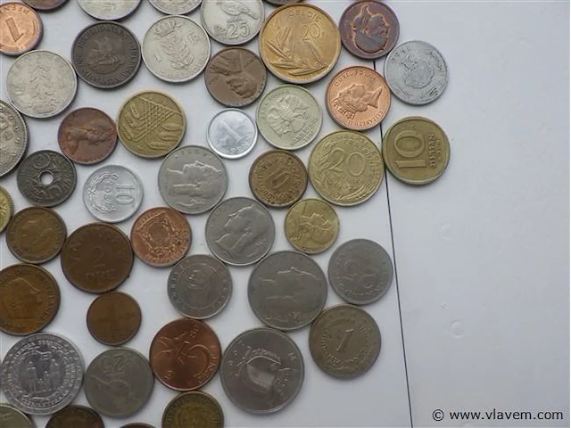 Lot diverse munten - afbeelding 7 van  8
