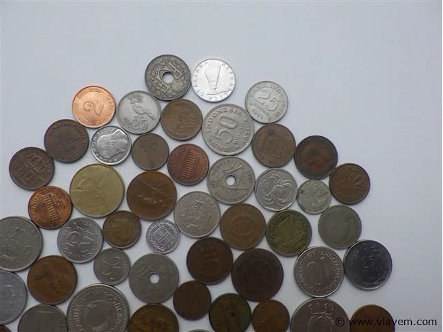 Lot diverse munten - afbeelding 2 van  5