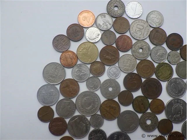 Lot diverse munten - afbeelding 3 van  5