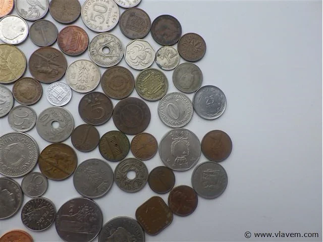 Lot diverse munten - afbeelding 5 van  5
