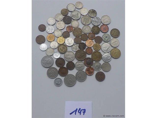 Lot diverse munten - afbeelding 1 van  5