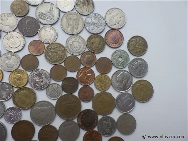 Lot diverse munten - afbeelding 5 van  5