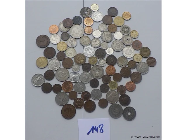 Lot diverse munten - afbeelding 1 van  7