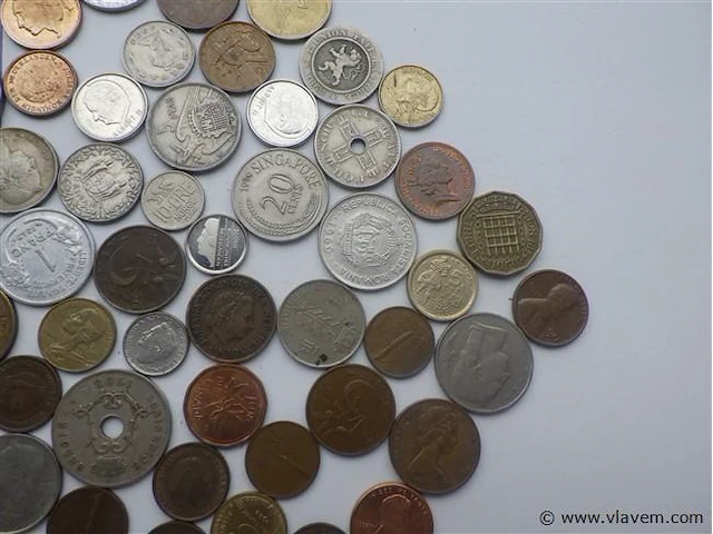 Lot diverse munten - afbeelding 6 van  7