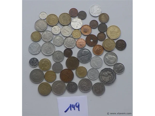 Lot diverse munten - afbeelding 1 van  6