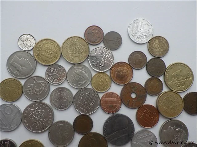 Lot diverse munten - afbeelding 2 van  6