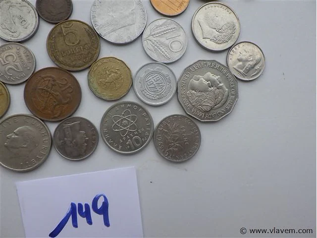 Lot diverse munten - afbeelding 4 van  6