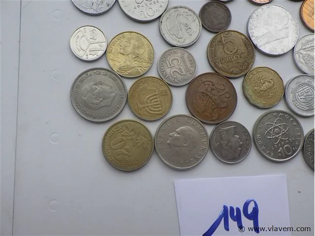 Lot diverse munten - afbeelding 5 van  6