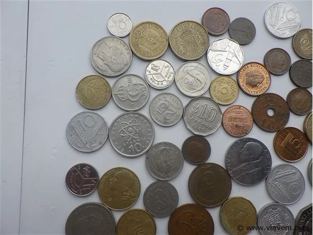 Lot diverse munten - afbeelding 6 van  6