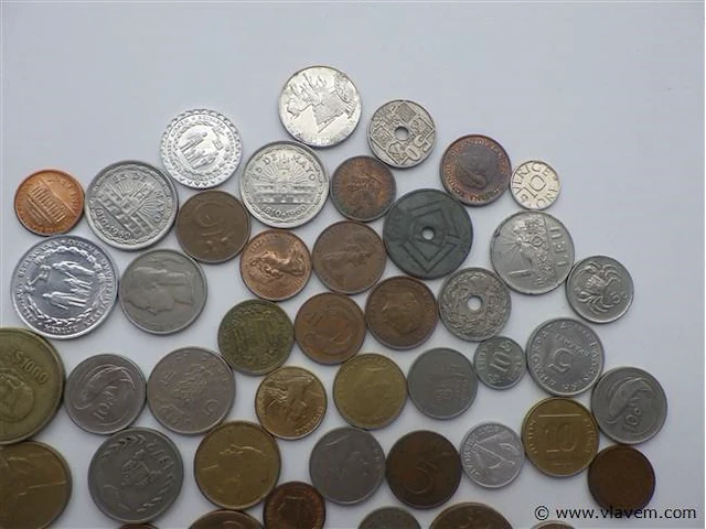 Lot diverse munten - afbeelding 2 van  6
