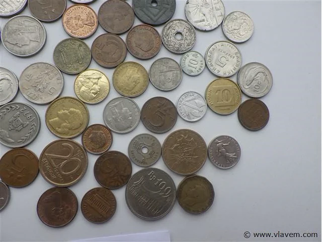 Lot diverse munten - afbeelding 5 van  6