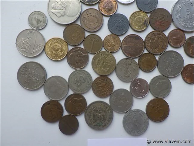 Lot diverse munten - afbeelding 3 van  4