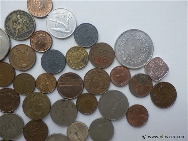 Lot diverse munten - afbeelding 4 van  4
