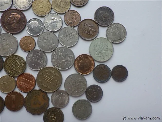 Lot diverse munten - afbeelding 5 van  5