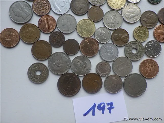 Lot diverse munten - afbeelding 4 van  5
