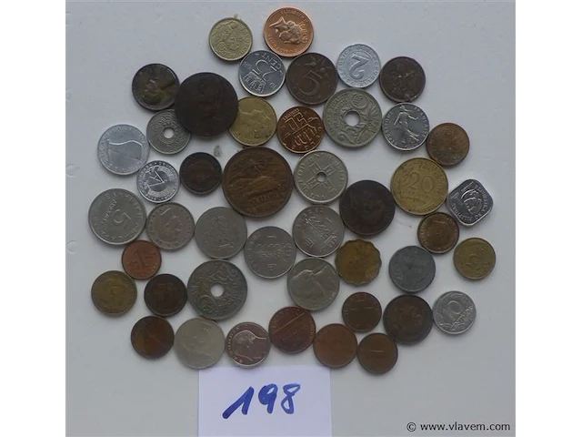Lot diverse munten - afbeelding 1 van  7