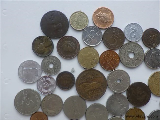 Lot diverse munten - afbeelding 4 van  7