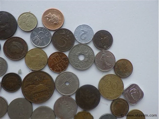 Lot diverse munten - afbeelding 7 van  7