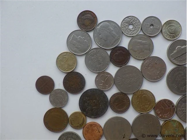 Lot diverse munten - afbeelding 4 van  7