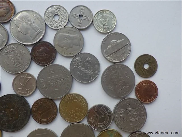 Lot diverse munten - afbeelding 7 van  7