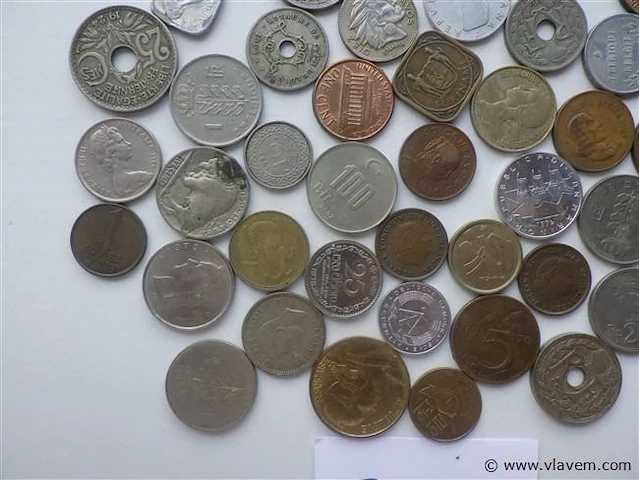 Lot diverse munten - afbeelding 3 van  5
