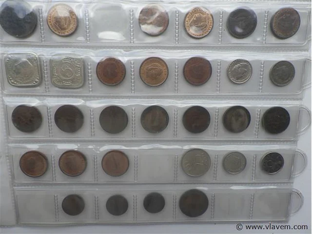 Lot diverse nederlandse munten - afbeelding 3 van  3