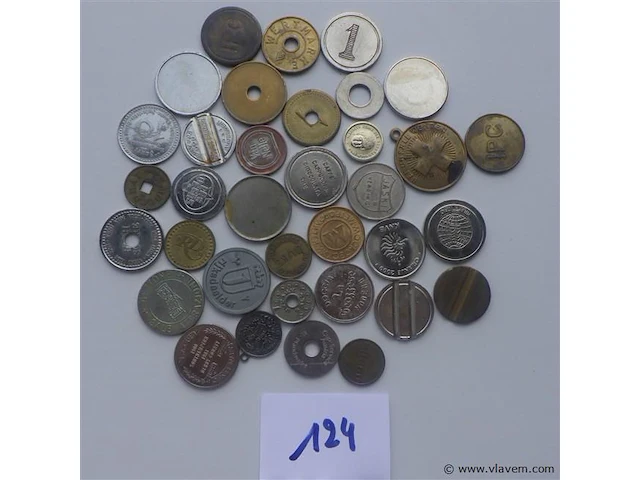 Lot diverse penningen - afbeelding 1 van  4