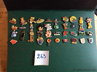 Lot diverse pins in kaft - afbeelding 1 van  5