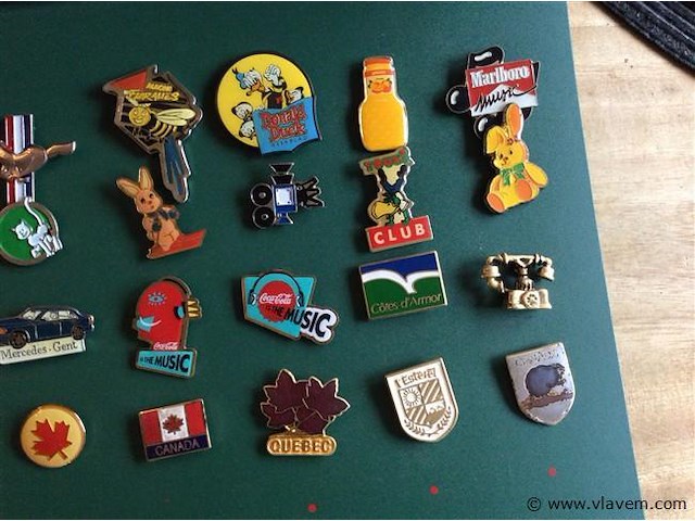 Lot diverse pins in kaft - afbeelding 4 van  5