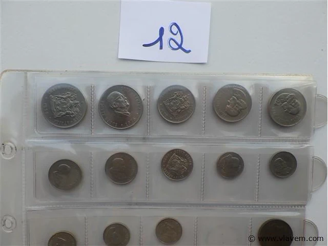 Lot diverse zuid-afrikaanse munten - afbeelding 3 van  5