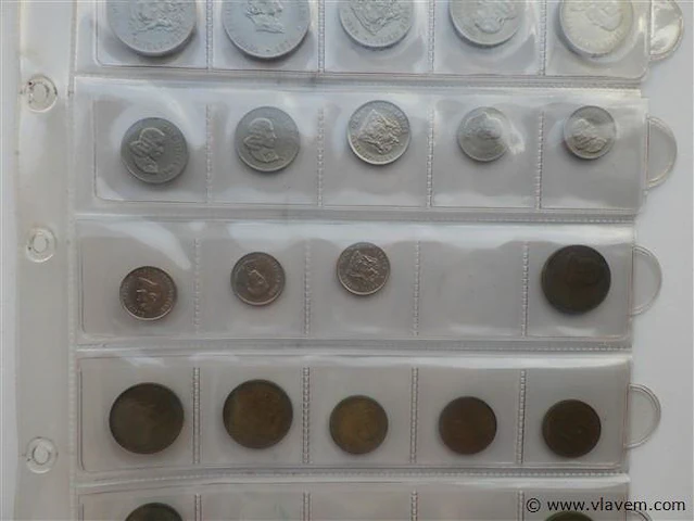 Lot diverse zuid-afrikaanse munten - afbeelding 5 van  5