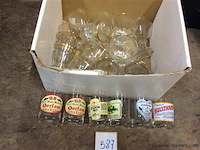 Lot druppelglazen - afbeelding 1 van  2