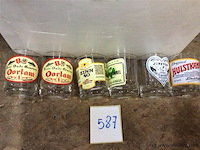 Lot druppelglazen - afbeelding 2 van  2