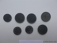 Lot duitse munten uit tweede wereldoorlog - afbeelding 4 van  4