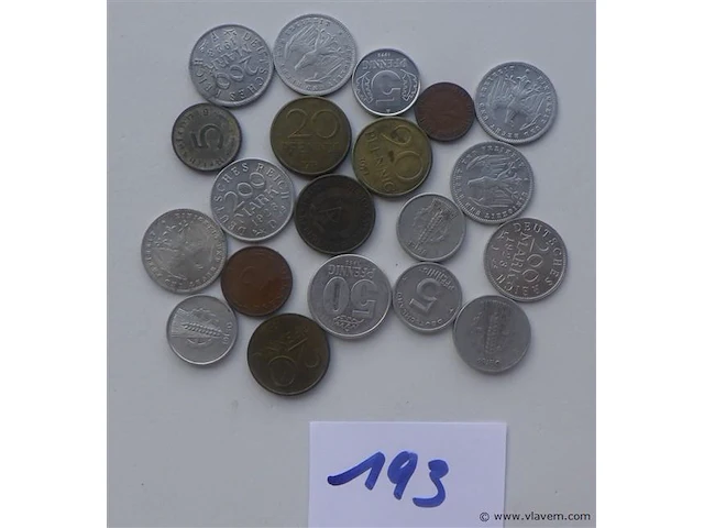 Lot duitse munten wo uit tweede wereldoorlog - afbeelding 1 van  4