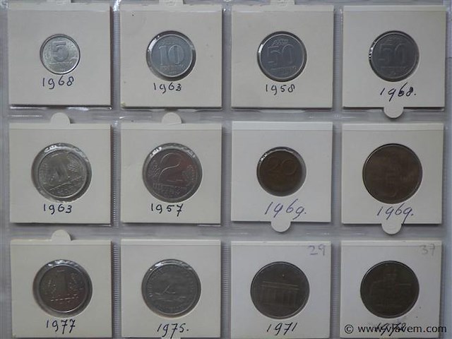 Lot duitse munten - afbeelding 3 van  4