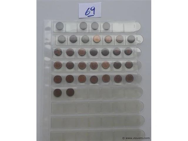 Lot duitse pfennigs - afbeelding 1 van  4