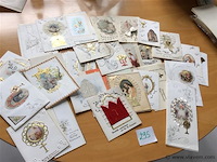 Lot eerste/plechtige communie kaarten - afbeelding 1 van  4