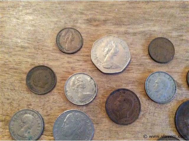 Lot engelse munten - afbeelding 3 van  3
