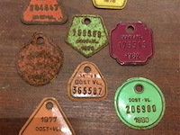 Lot fietsplaten - afbeelding 1 van  2