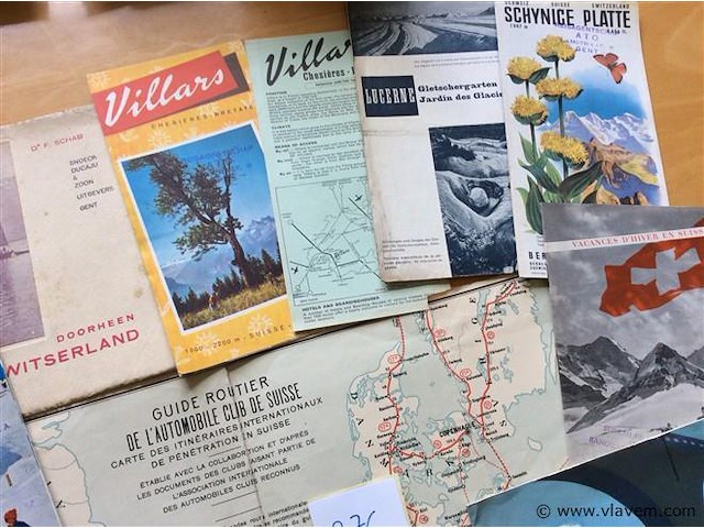 Lot folders zwitserland - afbeelding 2 van  4